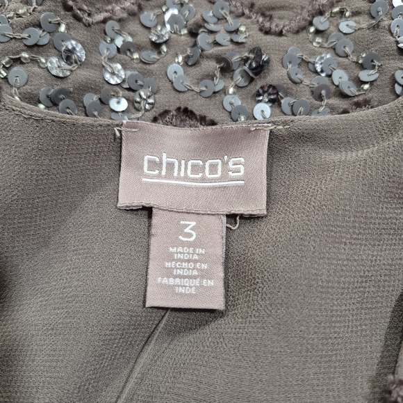 NWT Chicos embellished vest - Picture 4 of 9